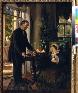 Eine Burgherrin