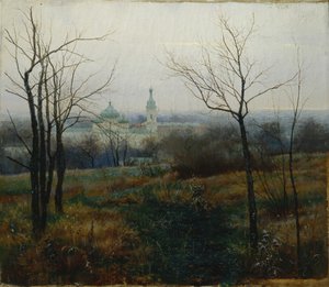 Der Herbst ist vorbei, 1887 von Konstantin Konstantinovich Pervukhin