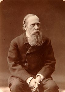 Mikhail Saltykov-Shchedrin, russischer Autor, 1880er Jahre von Konstantin Schapiro