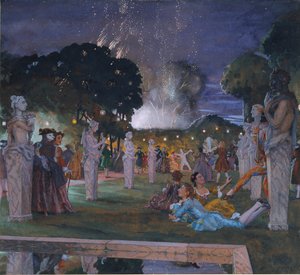 Feste in der Umgebung von Venedig, 1930