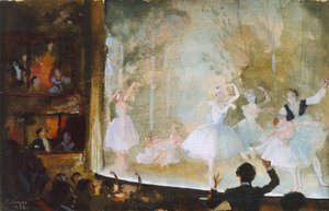Russisches Ballett, Champs-Elysees: Les Sylphides, 1932