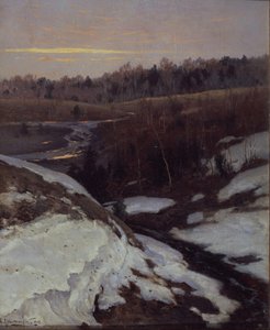 Früher Frühling, 1905 von Konstantin Yakovlevich Kryzhitsky