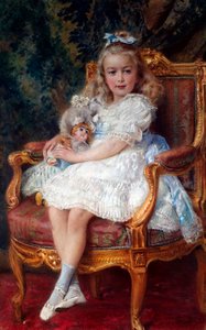 Porträt der Großfürstin Maria Nikolajewna von Russland, 1899-1918, 1905 von Konstantin Yegorovich Makovsky