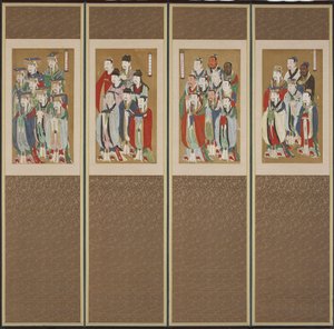 Prozessionsszene, Choson-Dynastie