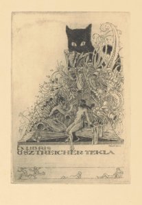 Ex Libris von Tekla Ösztreicher