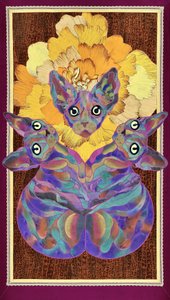 Bunte Sphynx-Blüte von Kostyantin Malginov
