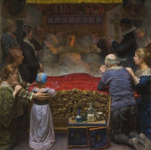Tod von Leonora Christina im Kloster Maribo, 1897