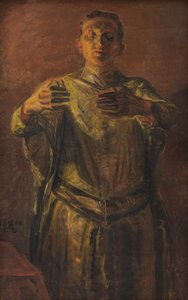 Lady Macbeth. Studie von Kristian Zahrtmann
