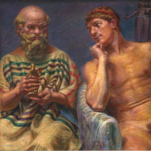 Sokrates und Alkibiades