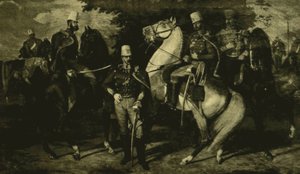 Die Offiziere des Károlyi-Husarenregiments von 1849