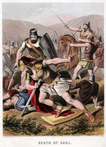Tod von Saul und seinem Waffenträger in der Schlacht gegen die Philister, 1870