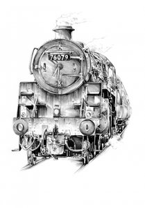 Klassische Dampflokomotive