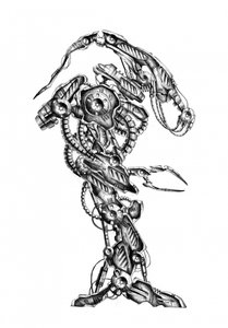 Komplexer Mechanischer Roboter
