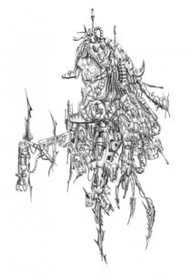 Komplexer Sci-Fi-Biomech