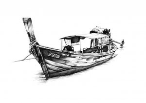 Thailändisches Langboot