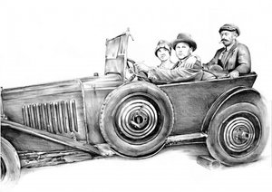 Vintage Auto Roadtrip