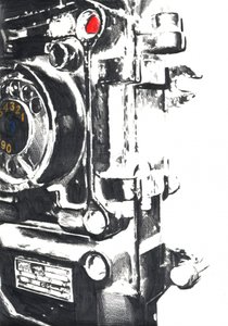 Vintage Maschinendetail