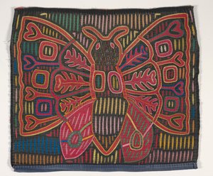 Hemdtafel (Mola) von Kuna Indian Culture