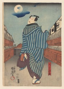 Tokubei rennt durch eine Straße von Kunimori