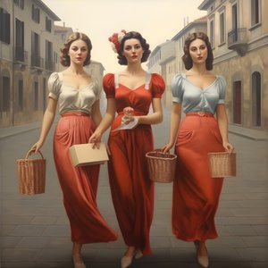 Italienische Frau 3