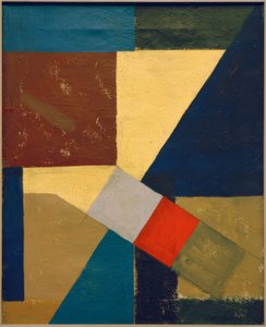 Abstrakte Komposition von Kurt Schwitters