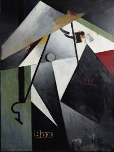 Box-R-Bild von Kurt Schwitters