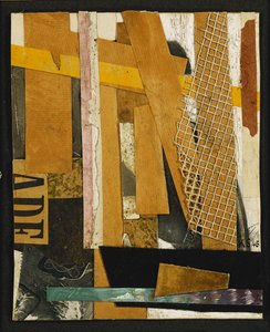 Merzbild, 1945 von Kurt Schwitters