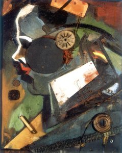 Merzbild 1A (Der Doktor) von Kurt Schwitters