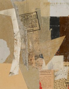 Mier Bitte, 1946 von Kurt Schwitters