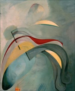 Rote Linie von Kurt Schwitters