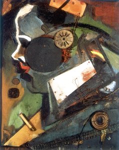 Der Doktor, 1919 von Kurt Schwitters