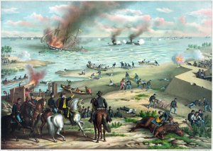 Amerikanischer Bürgerkrieg (1861-1865): Schlacht von Hampton Roads 8.-9. März