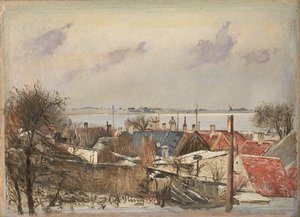Blick von Roskilde auf den Fjord von Laurits Andersen Ring