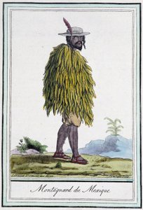 Bergbewohner von Mexiko - in „Encyclopedia of Travels“ von J. Grasset St Sauveur, ed. Paris