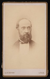 Porträt von Dr. G. Demailque, vor 1876 von LH Zeyen