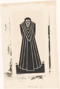 Priester in einer Toga