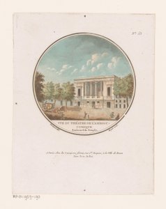 Ansicht des Théâtre de l
