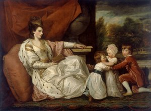 Lady Charlotte Williams-Wynn und ihre drei ältesten Kinder von Sir Joshua  Reynolds