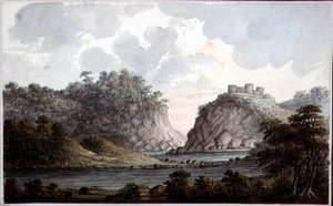 Landschaft mit einer Ruine, ca. 1825