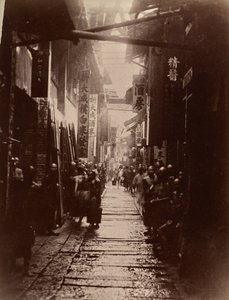 Commercial Street, Kanton (recto) von Lai Fong (Afong Studio)