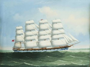 Die britische Viermaster 