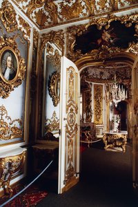 Innenraum des Schlosses Linderhof von Ludwig II. von Amadeo (after) Modigliani