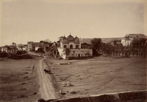 Aurangzebes private Moschee, Aurangabad von Lala Deen Dayal