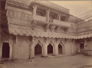Innenraum von Man Mandir, Gwalior von Lala Deen Dayal
