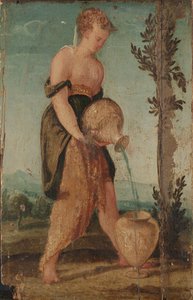 Frau mit Wasserkrug