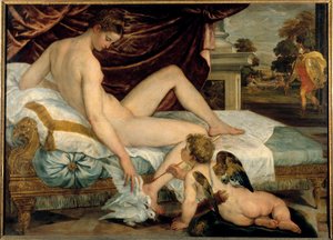 Venus und Amor von Lambert Sustris