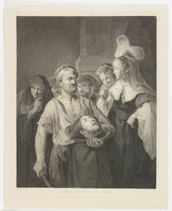 Salome erhält den Kopf von Johannes dem Täufer