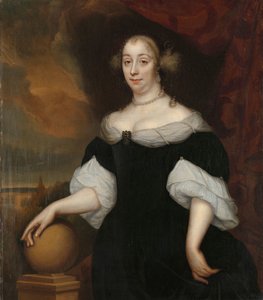 Margaretha Munter (1639-1711), zweite Frau von Jacobus Trip von Lambertus Jansz. de Hue