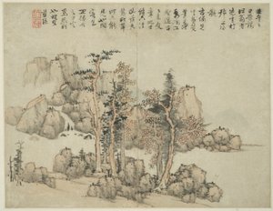 Landschaft im Stil der alten Meister: Kommentar des Künstlers von Lan Ying