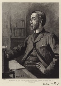 Berühmtheiten des Tages, der ehrenwerte Arthur Wellesley Peel, MP von Lance Calkin